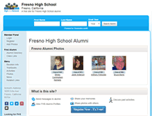 Tablet Screenshot of fresnohighschool.org
